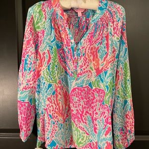 Lilly Pulitzer Silk Top